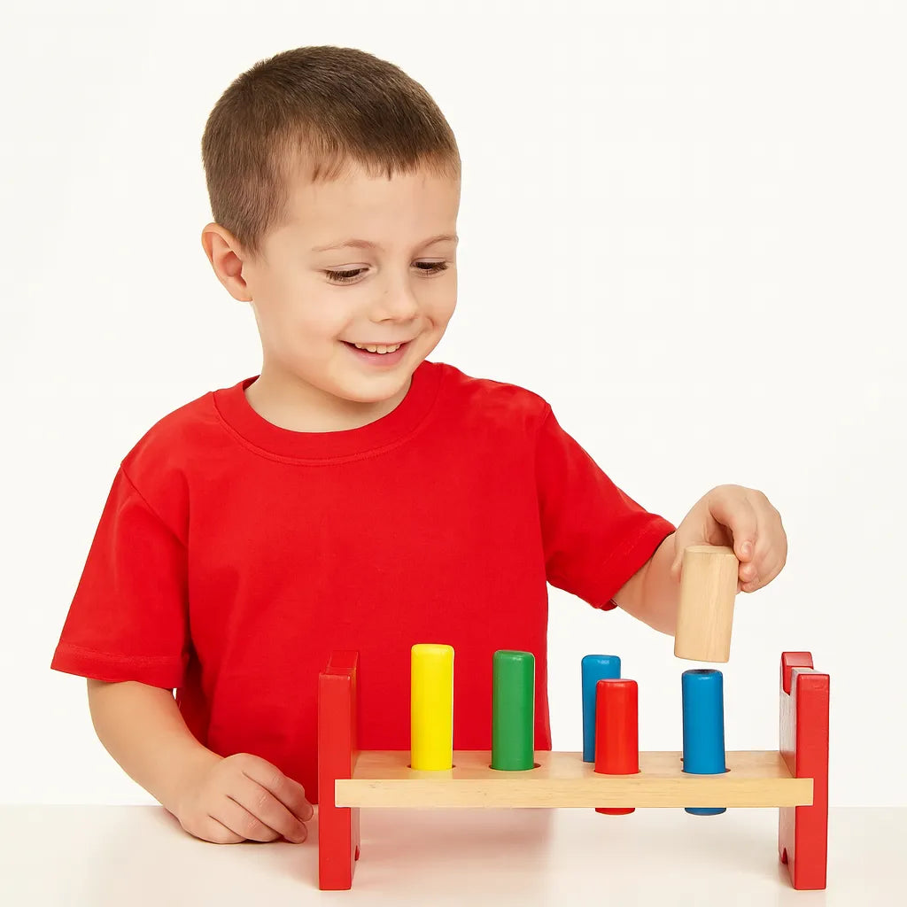 Pound a peg play-Pound a peg play