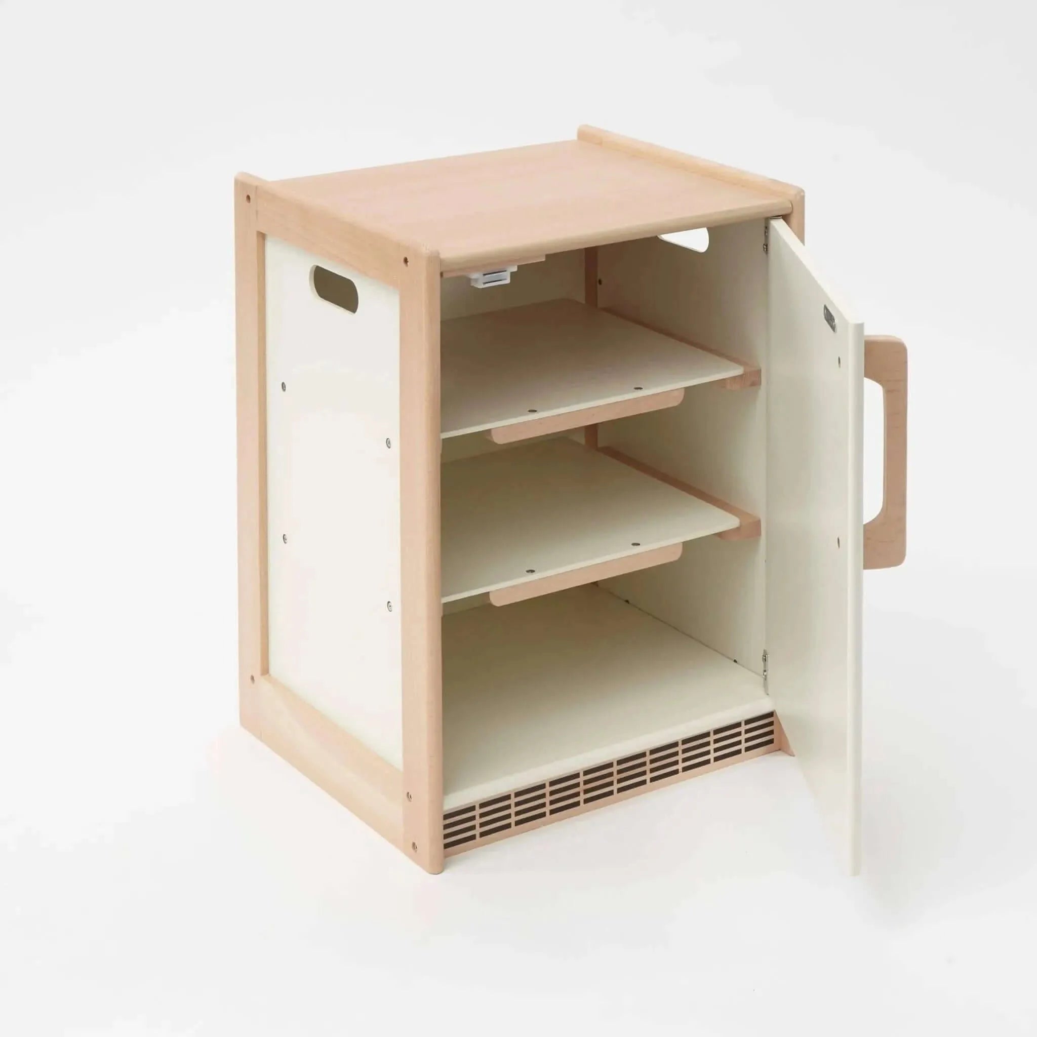 Pretend Play Wooden Fridge-Pretend Play Wooden Fridge