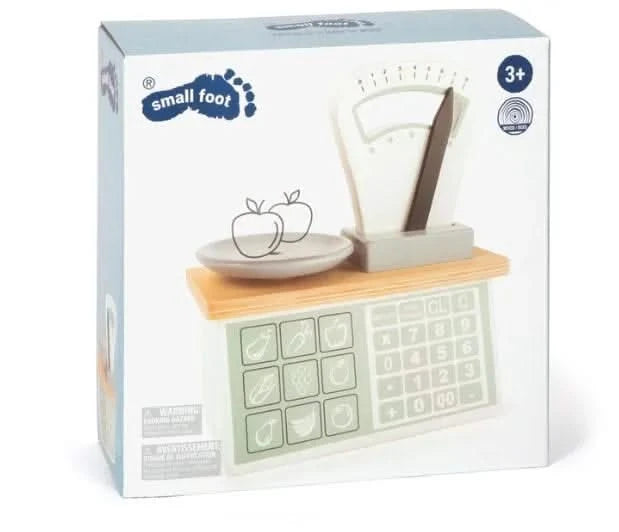 Pretend Play Wooden Scale-Pretend Play Wooden Scale