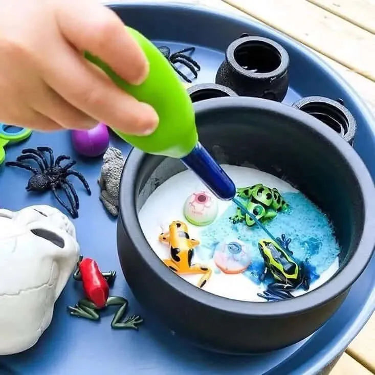 Primary Science Jumbo Eyedroppers with Stand-Primary Science Jumbo Eyedroppers with Stand