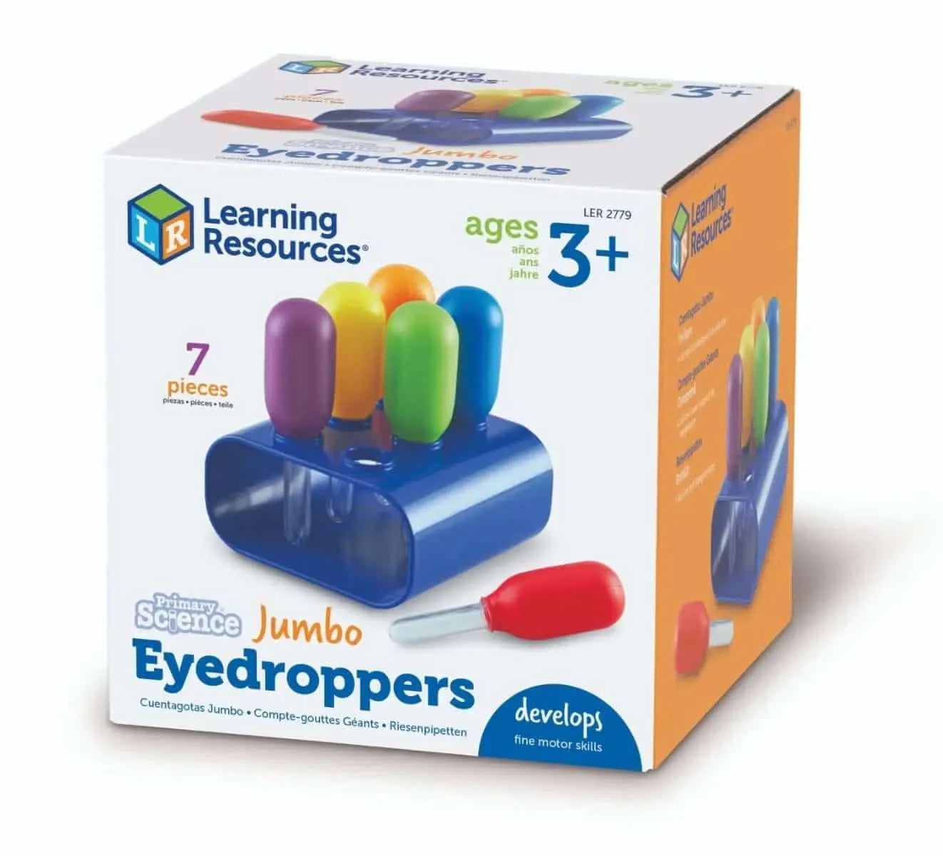 Primary Science Jumbo Eyedroppers with Stand-Primary Science Jumbo Eyedroppers with Stand