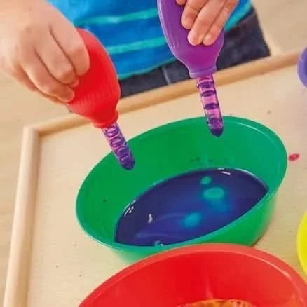 Primary Science Jumbo Eyedroppers with Stand-Primary Science Jumbo Eyedroppers with Stand