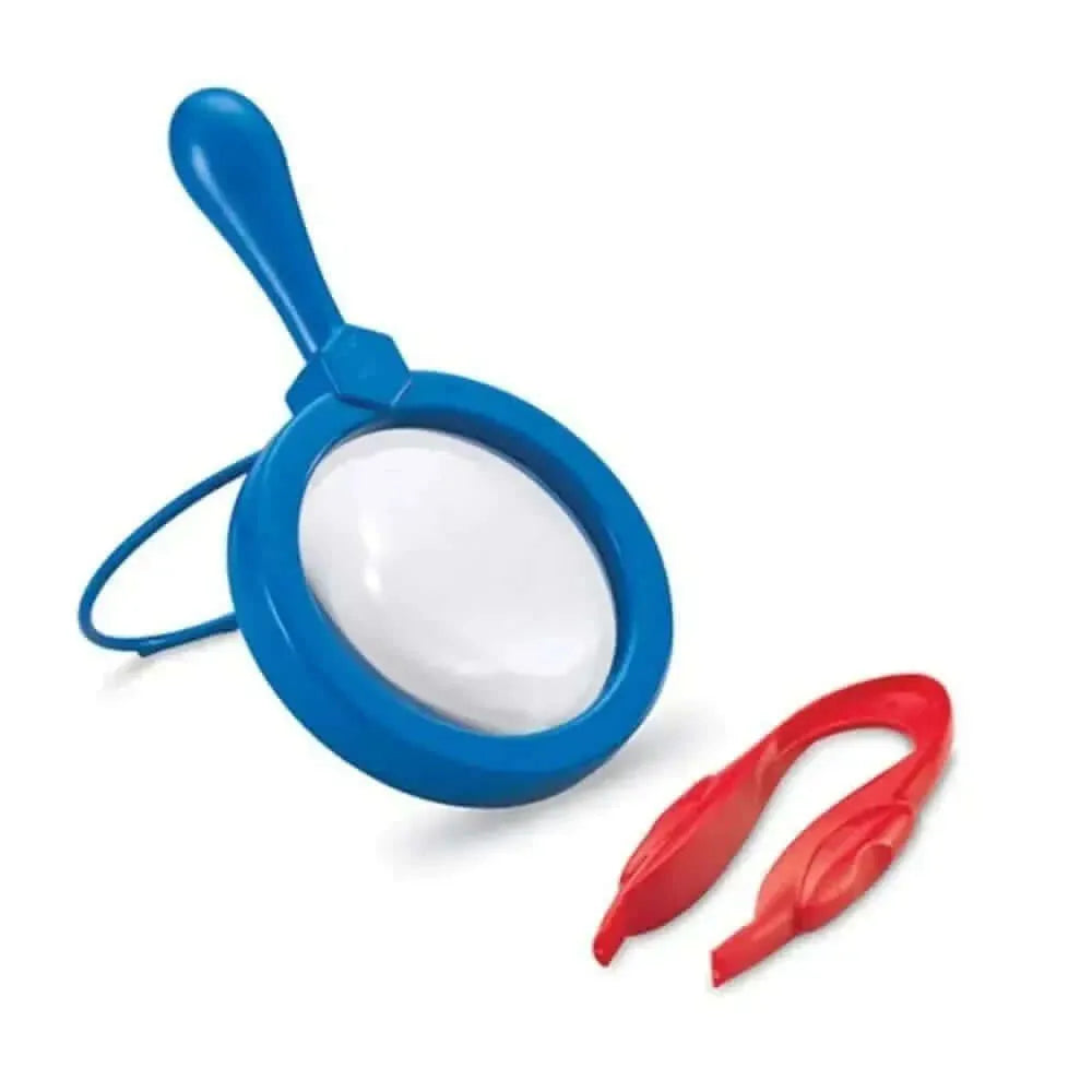 Primary Science Magnifier & Tweezers-Primary Science Magnifier & Tweezers