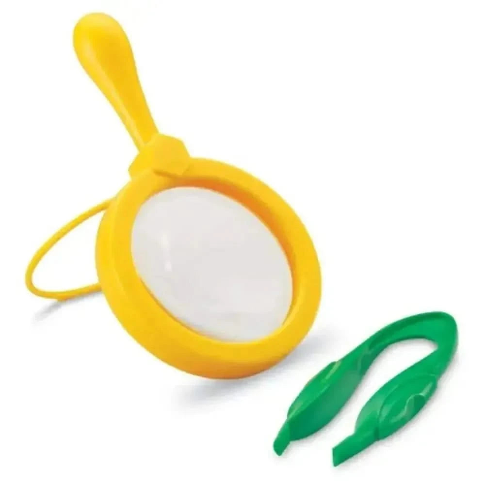 Primary Science Magnifier & Tweezers-Primary Science Magnifier & Tweezers