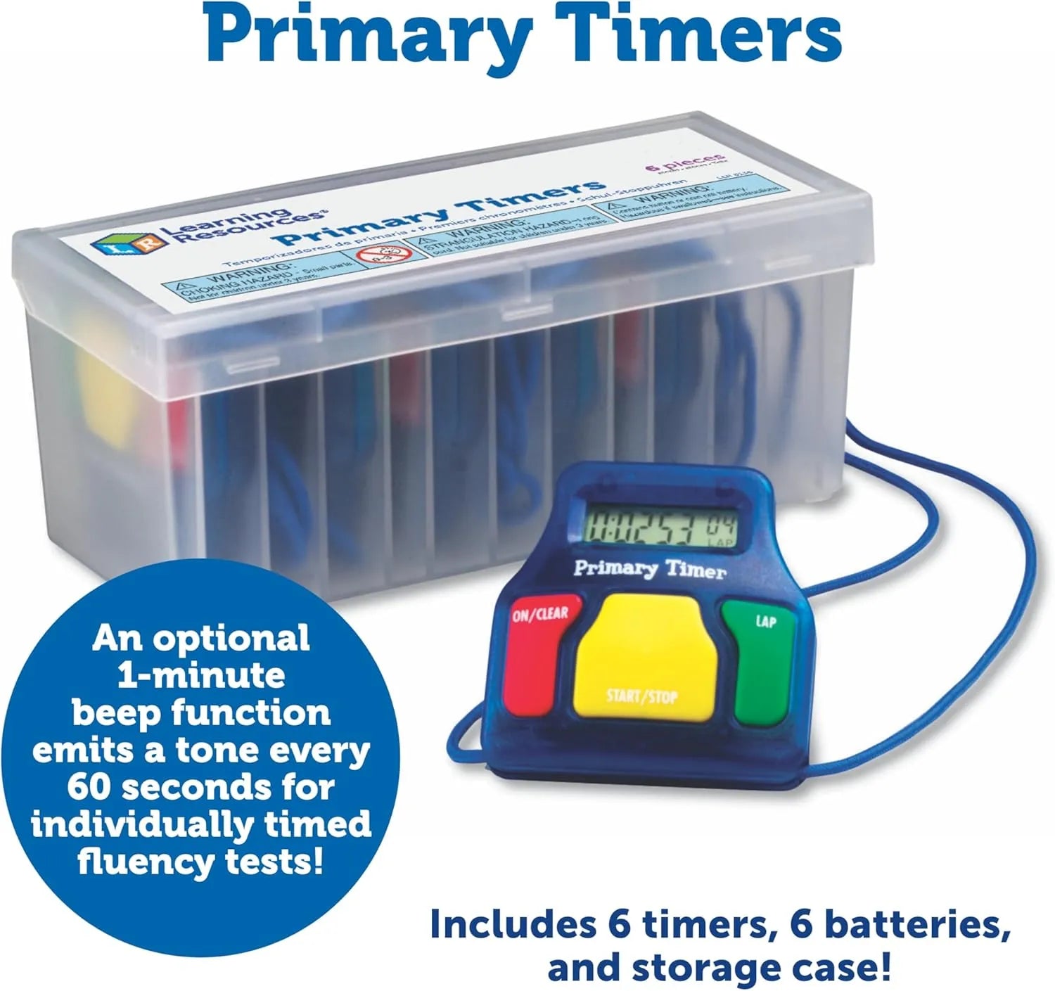 Primary Timers Pack of 6-Primary Timers Pack of 6