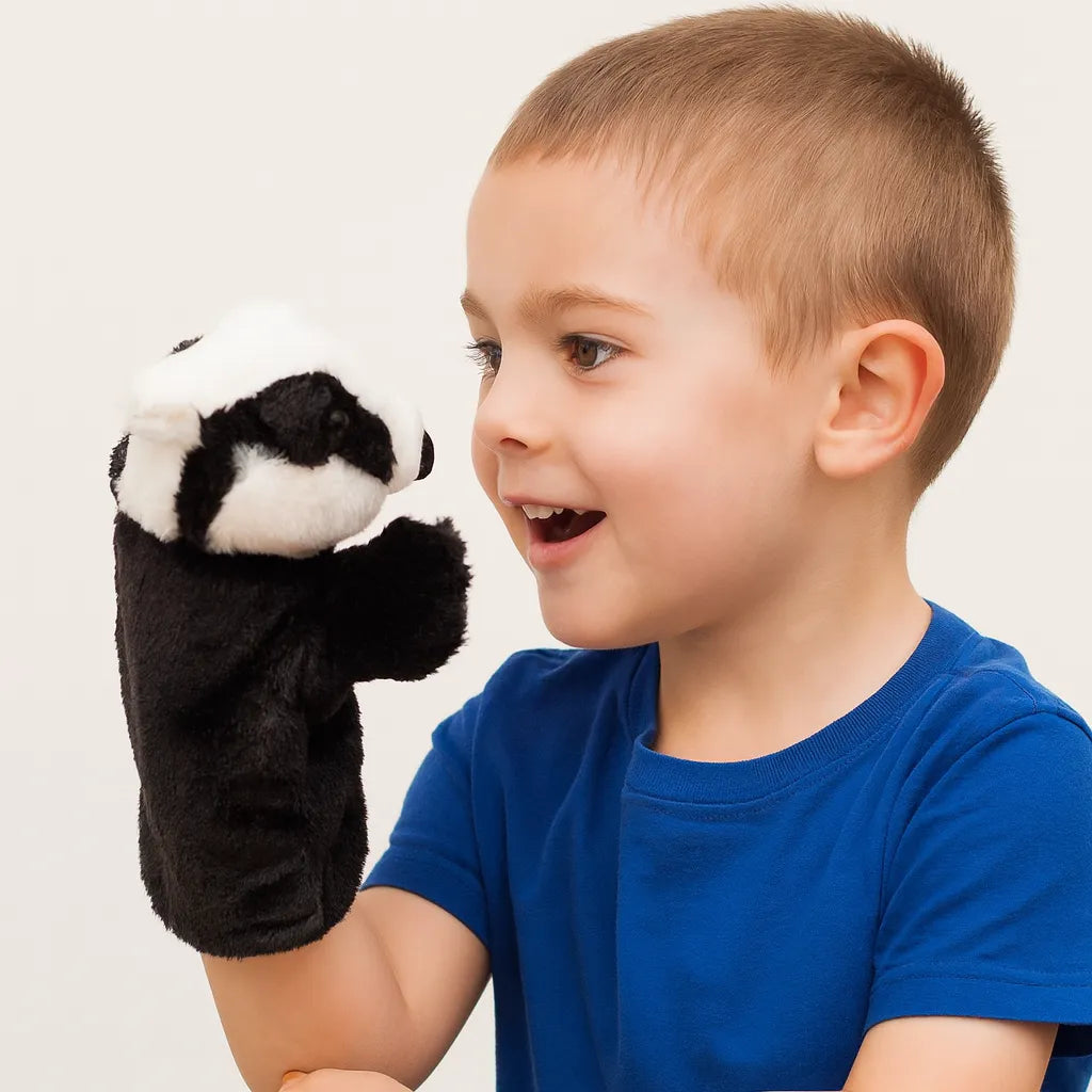 Puppet Pals Badger-Puppet Pals Badger