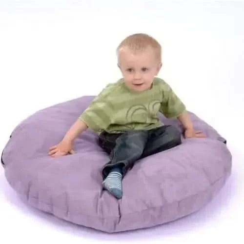 Purple Large Round Floor Cushion-Purple Large Round Floor Cushion