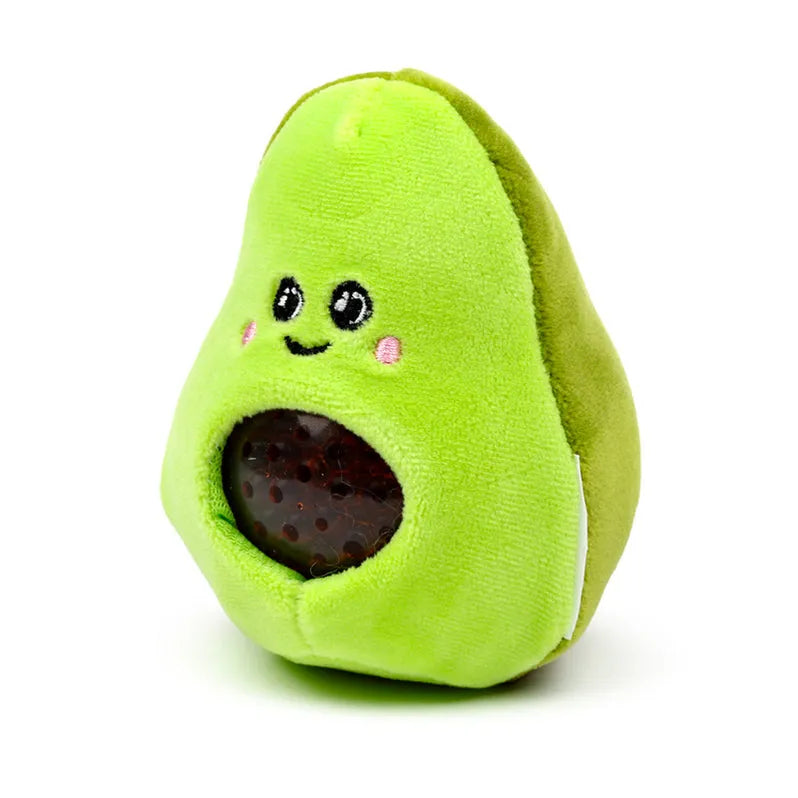 Queasy Squeezies Avocado Plush Fidget Toy-Queasy Squeezies Avocado Plush Fidget Toy
