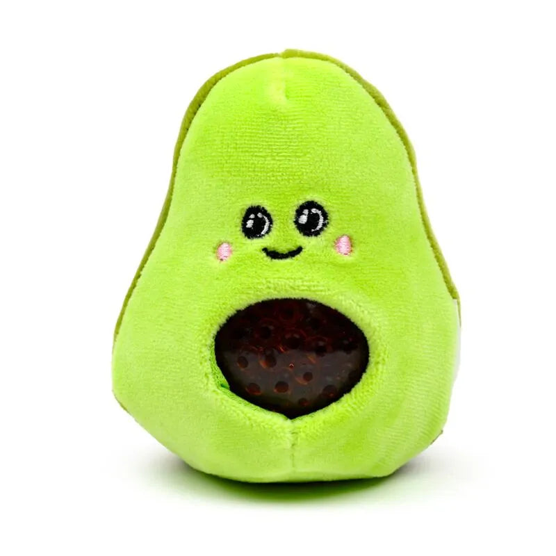 Queasy Squeezies Avocado Plush Fidget Toy-Queasy Squeezies Avocado Plush Fidget Toy