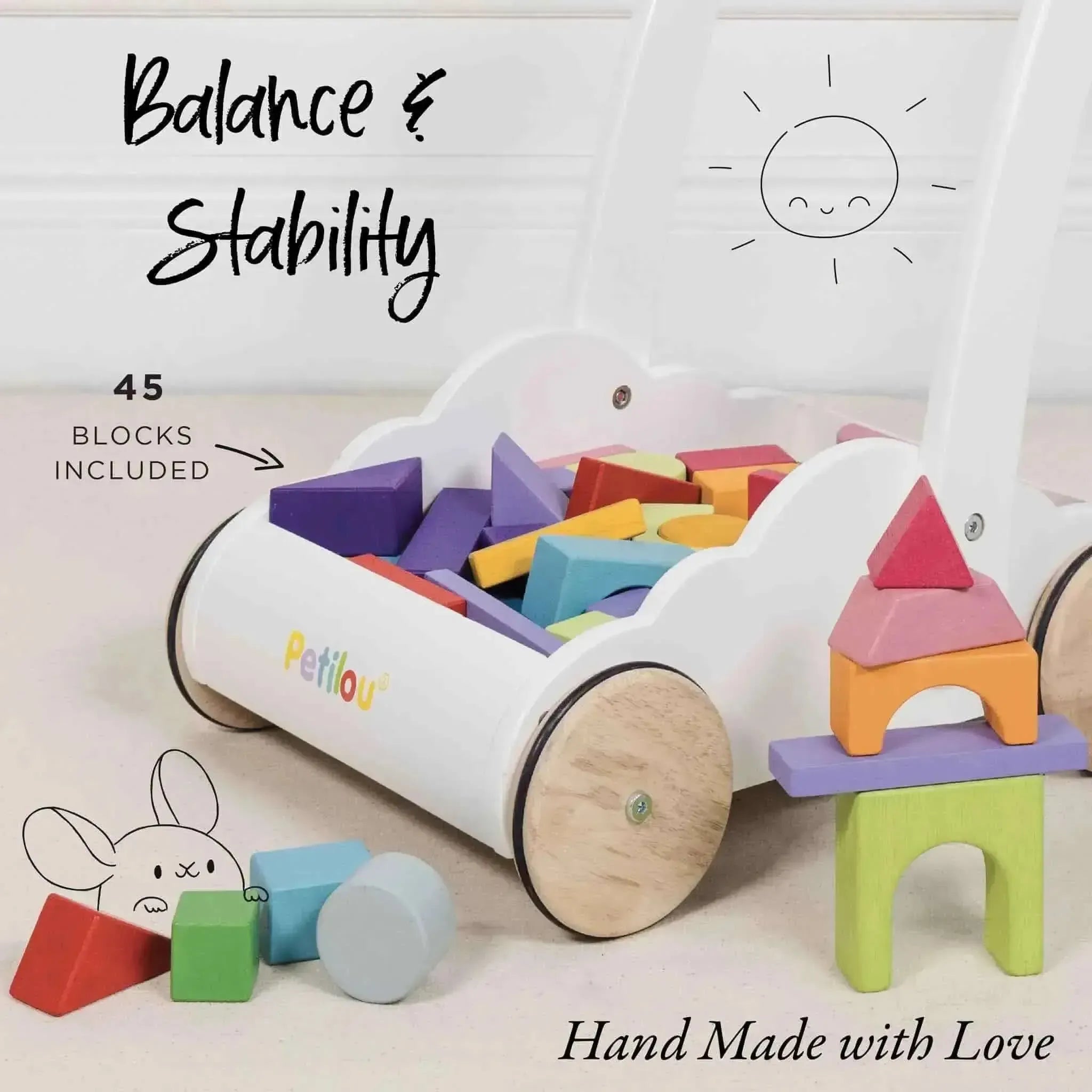 Rainbow Baby Walker & Puzzles-Rainbow Baby Walker & Puzzles