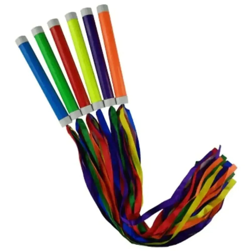 Rainbow Batons Pack of 6-Rainbow Batons Pack of 6
