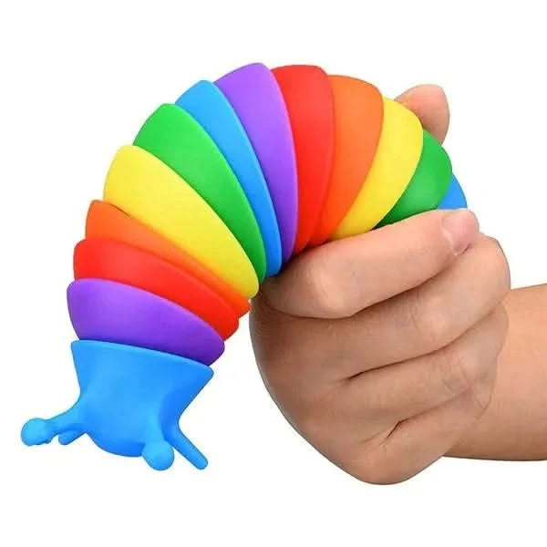 Rainbow Fidget Slug-Rainbow Fidget Slug
