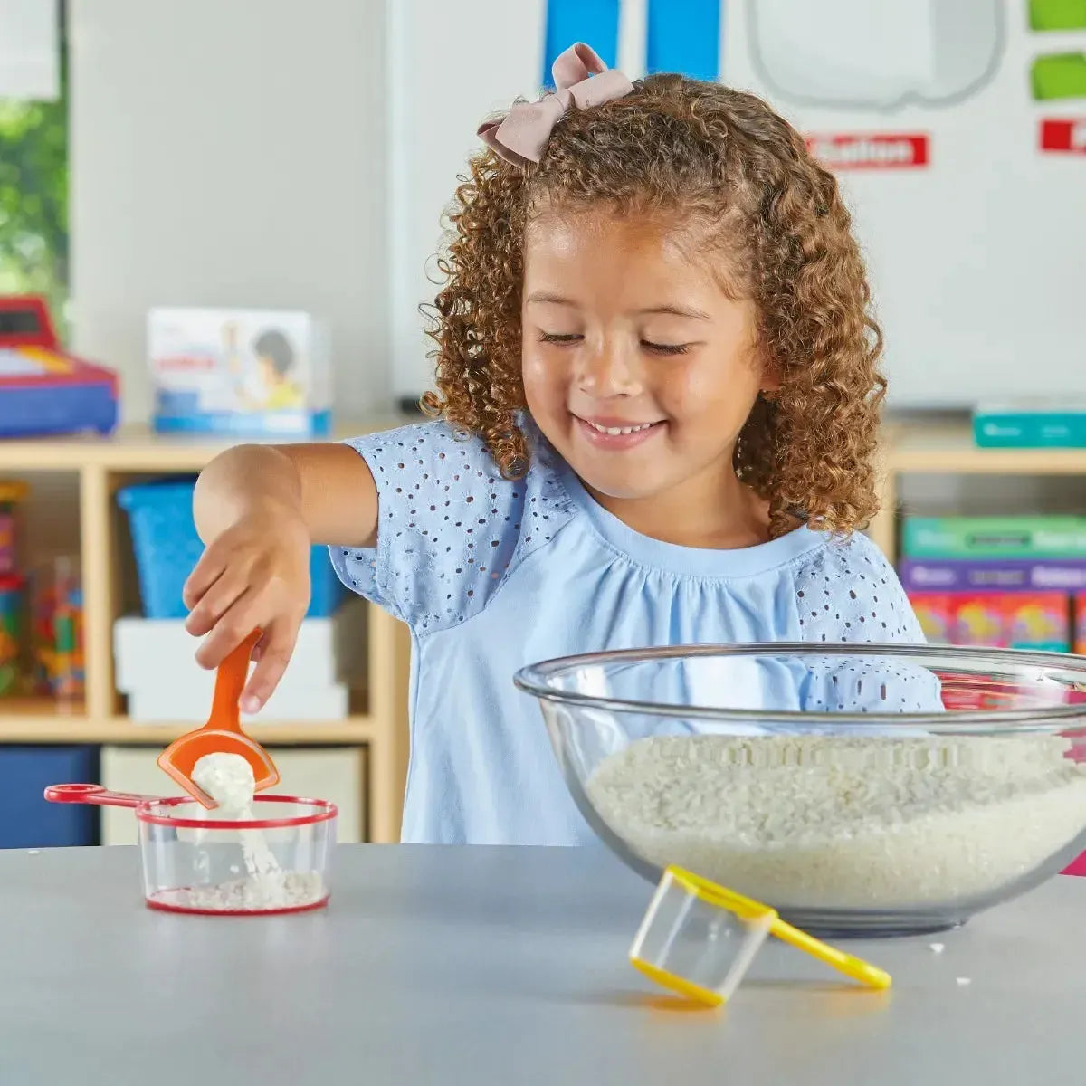 Rainbow Fraction Measuring Cups-Rainbow Fraction Measuring Cups