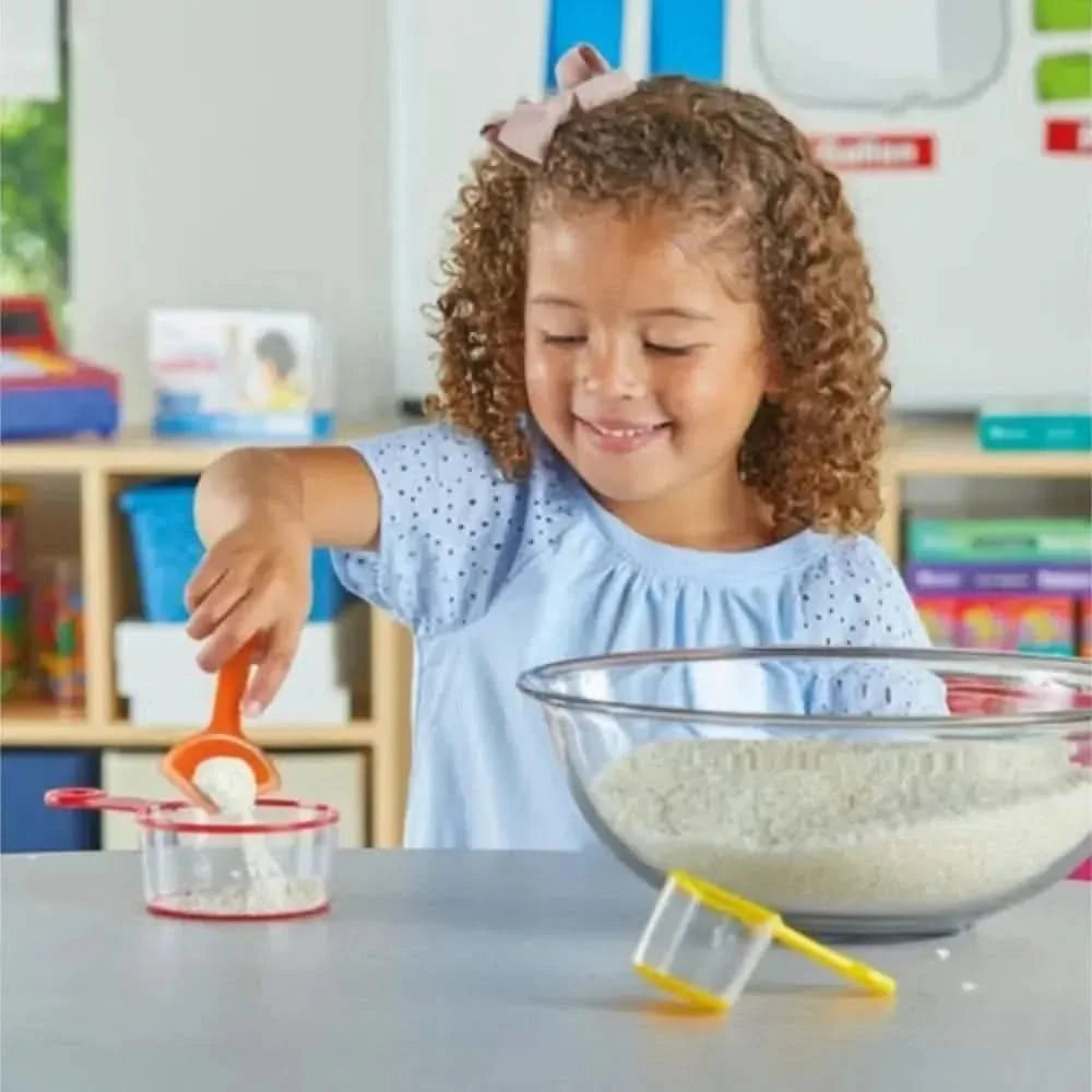 Rainbow Fraction Measuring Cups-Rainbow Fraction Measuring Cups