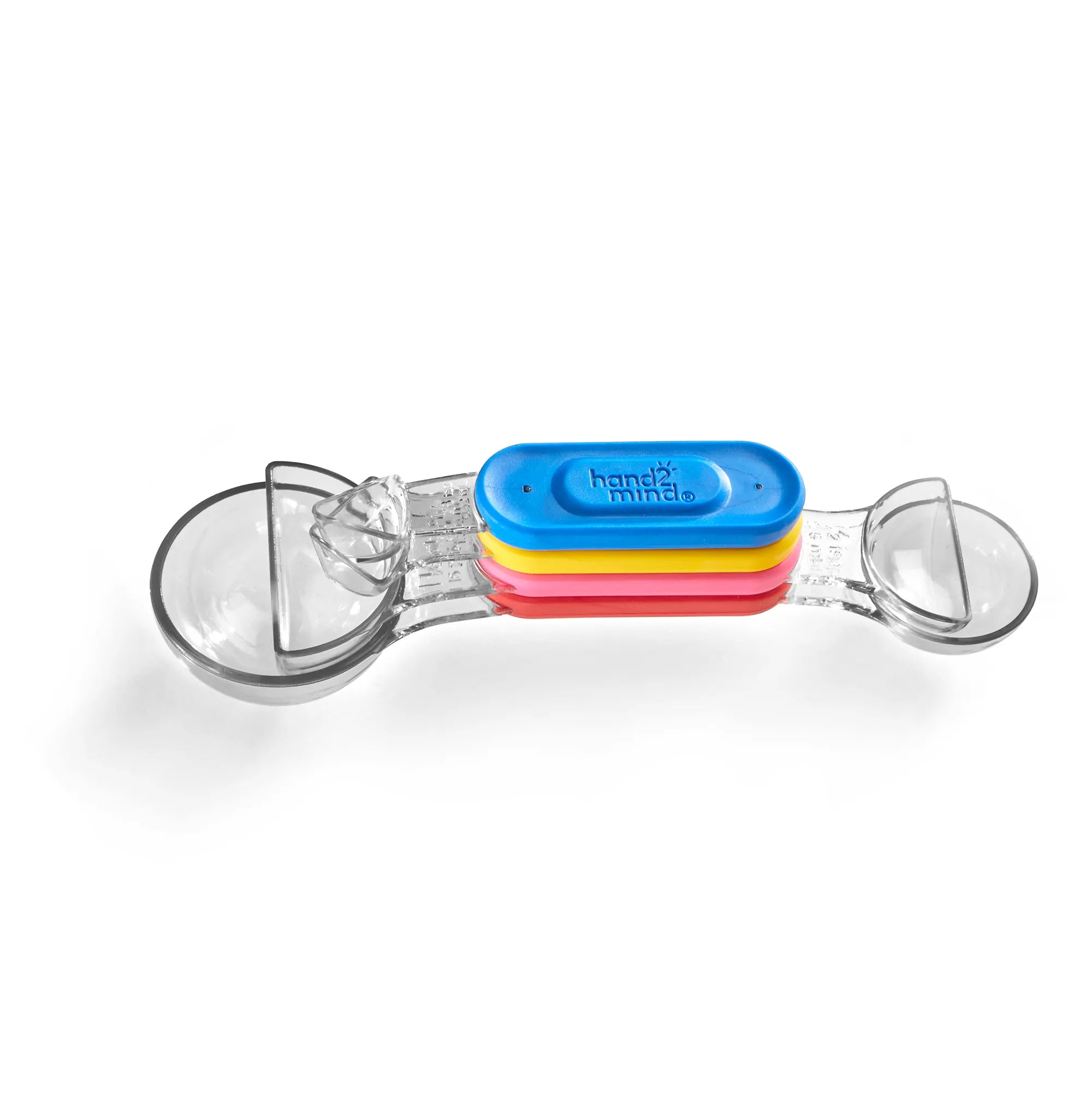 Rainbow Fraction Measuring Spoons-Rainbow Fraction Measuring Spoons