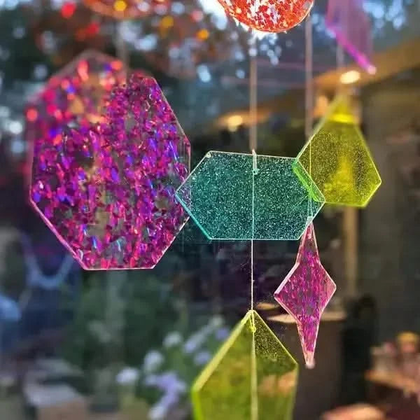 Rainbow Glitter Shapes-Rainbow Glitter Shapes