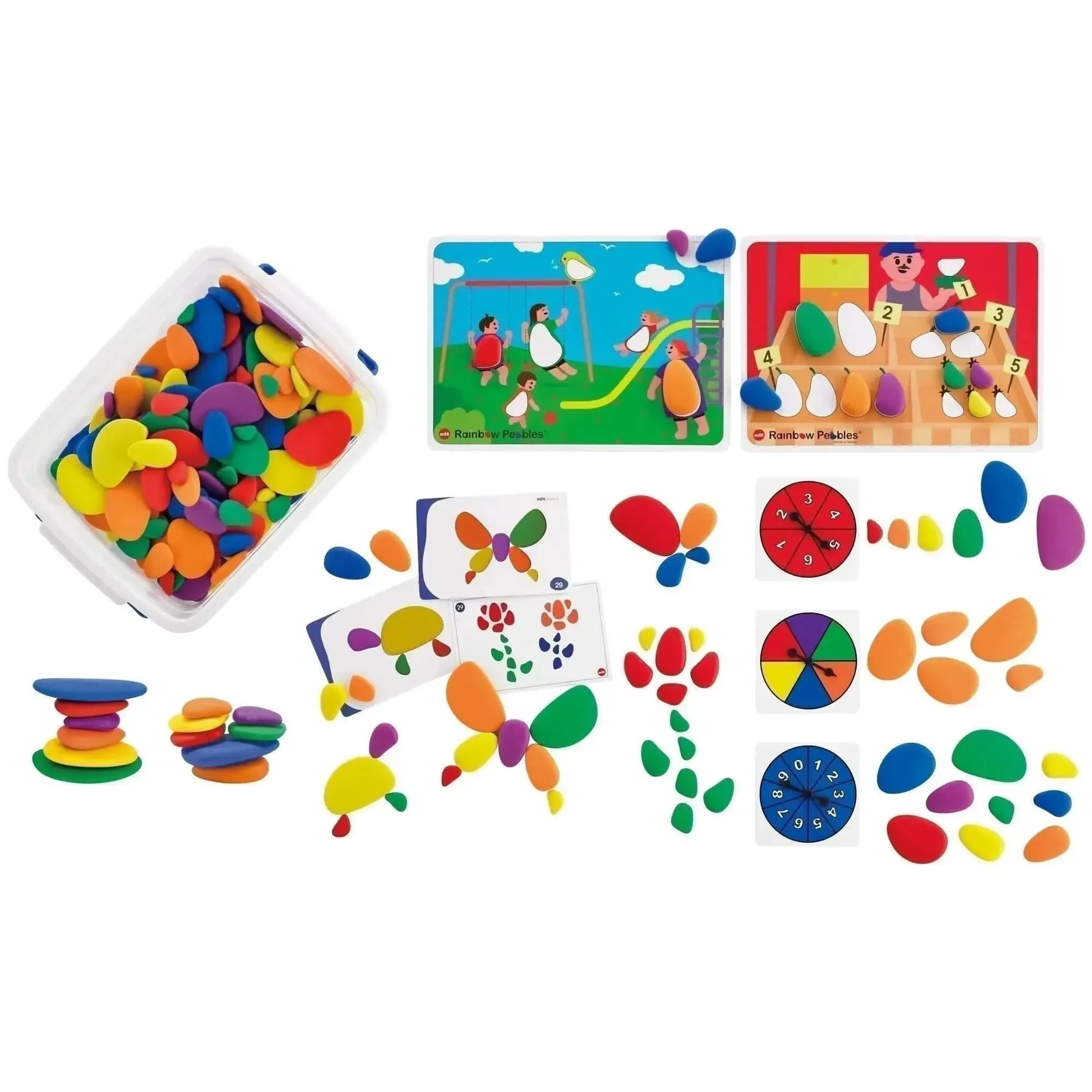 Rainbow Pebbles® Classroom Set-Rainbow Pebbles® Classroom Set
