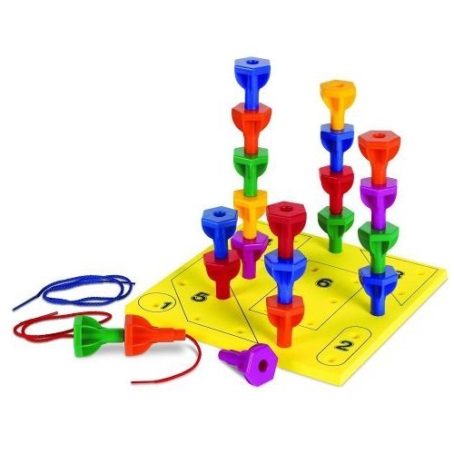 Rainbow Peg Play Activity Set, The award winning Rainbow Peg Play Activity Set, is a activity toy perfect for babies and young children of all ages. The Rainbow Peg Play Activity Set features a double sided peg mat with labelled numbers and shape outlines, two laces and 30 easy-to-grasp rainbow stacking pegs, this basic math activity set introduces children to geometry and enhances fine motor development. The Rainbow Peg Play Activity Set comes with the activity book that will help your child learn the best