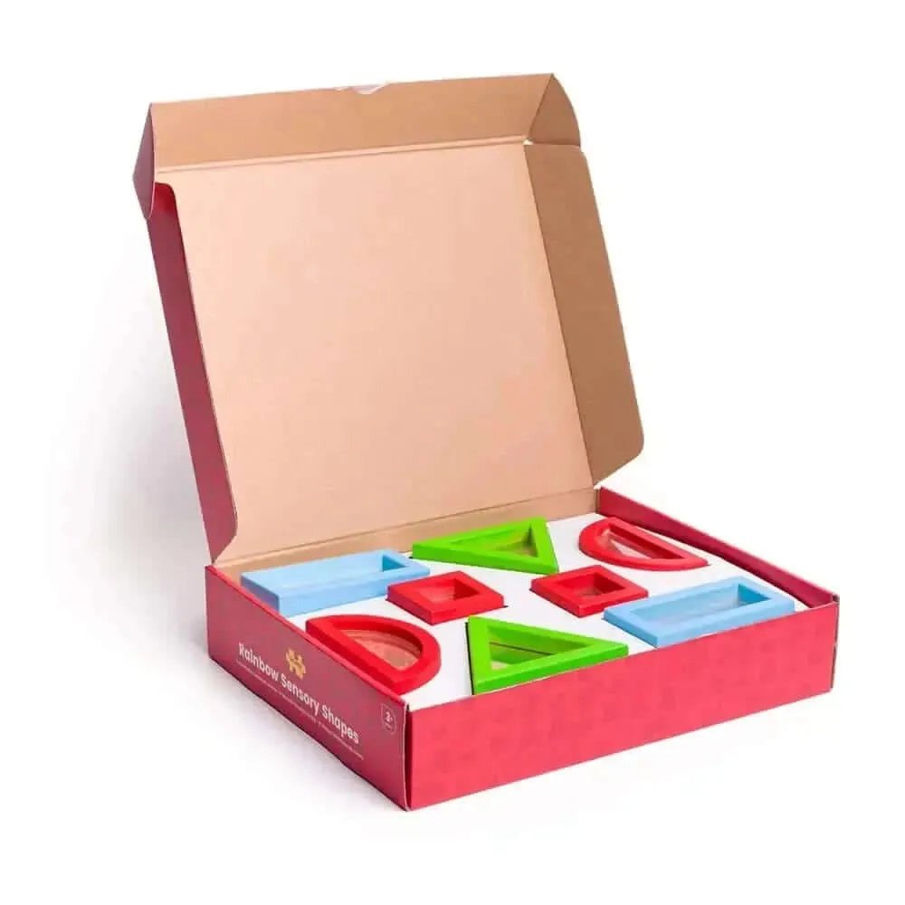 Rainbow Sensory Shapes-Rainbow Sensory Shapes