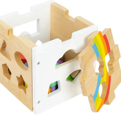 Rainbow Shape Sorting Cube-Rainbow Shape Sorting Cube