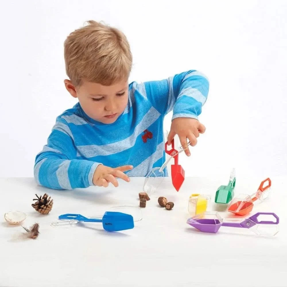 Rainbow Tongs Set of 6-Rainbow Tongs Set of 6