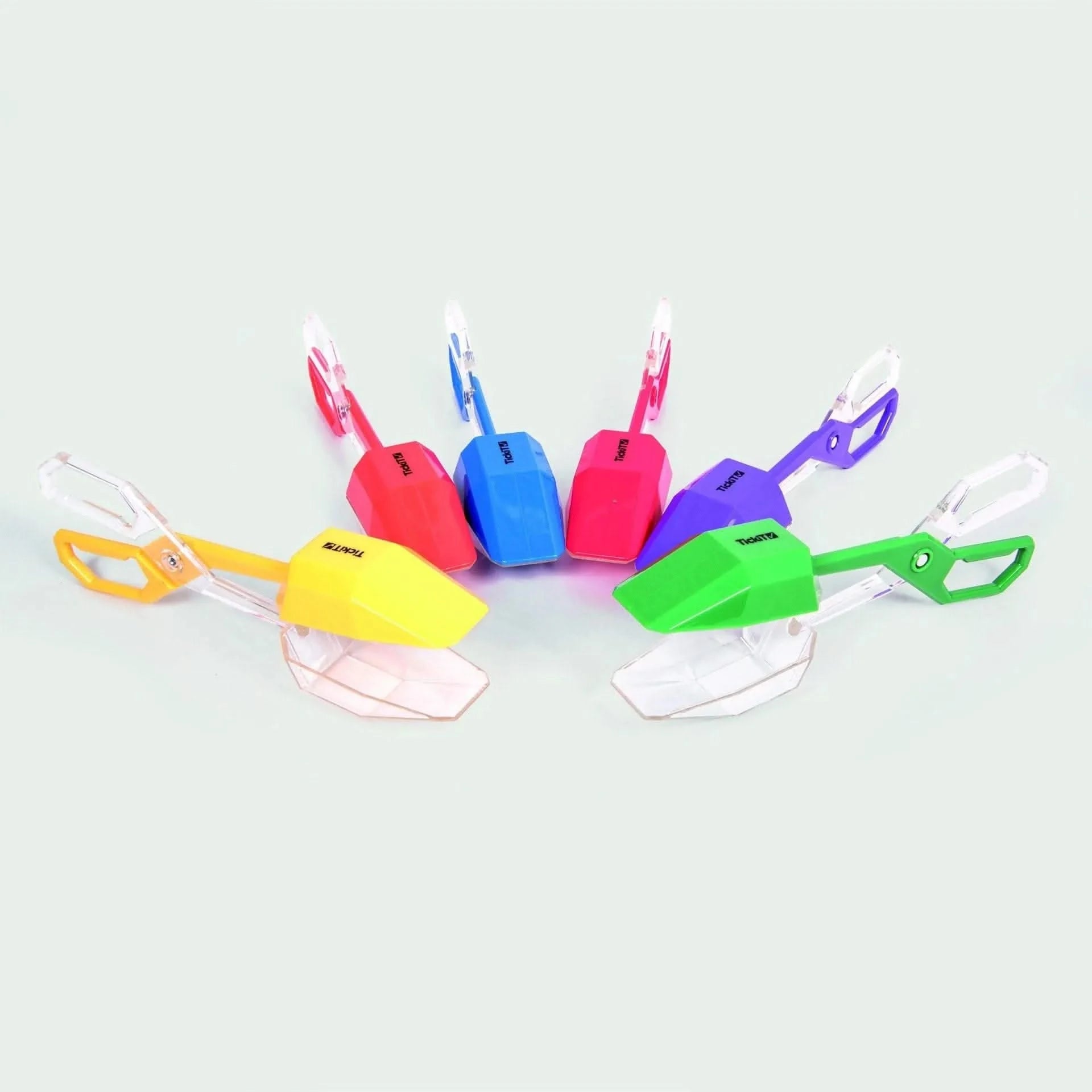 Rainbow Tongs Set of 6-Rainbow Tongs Set of 6