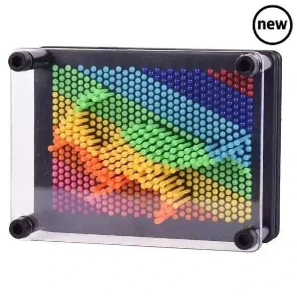 Rainbow UV Pin Art-Rainbow UV Pin Art