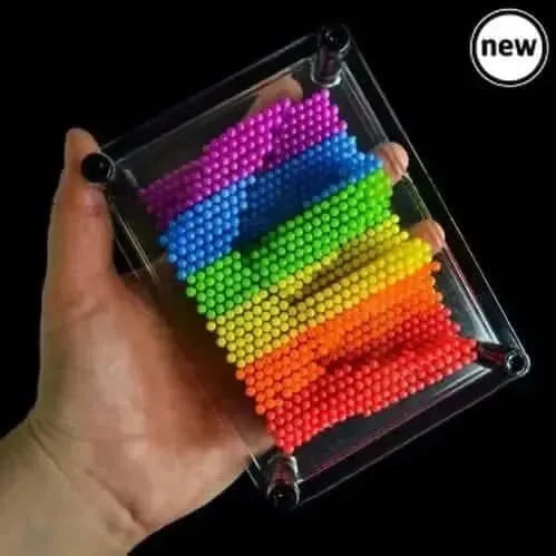 Rainbow UV Pin Art-Rainbow UV Pin Art