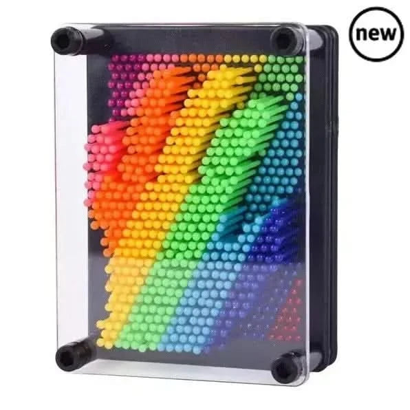 Rainbow UV Pin Art-Rainbow UV Pin Art