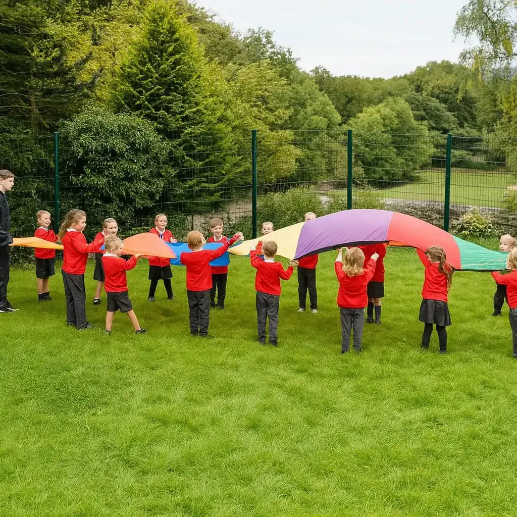 Rainbow Wave Parachute-Rainbow Wave Parachute