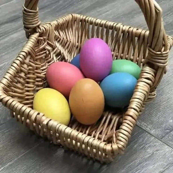 Rainbow Wooden Eggs-Rainbow Wooden Eggs