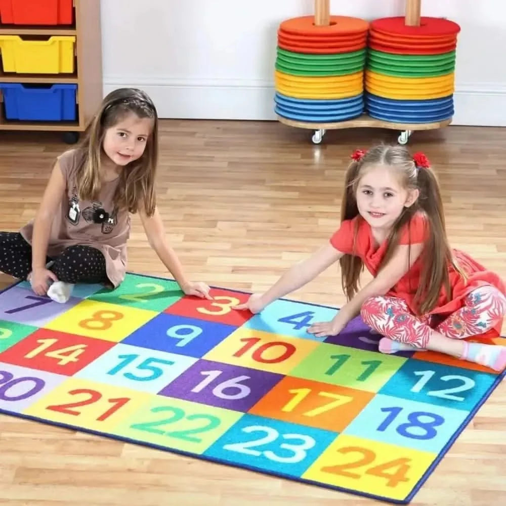 Rainbow™ 1-24 Numbers Carpet-Rainbow™ 1-24 Numbers Carpet