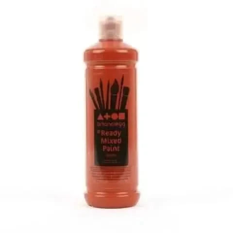 Ready Mixed Paint 600ml Burnt Sienna-Ready Mixed Paint 600ml Burnt Sienna