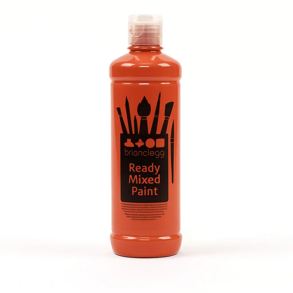 Ready Mixed Paint 600ml Burnt Sienna-Ready Mixed Paint 600ml Burnt Sienna