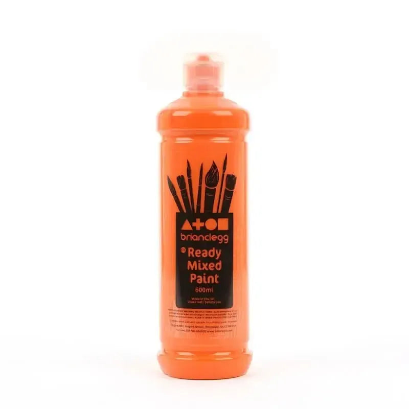 Ready Mixed Paint 600ml Orange-Ready Mixed Paint 600ml Orange