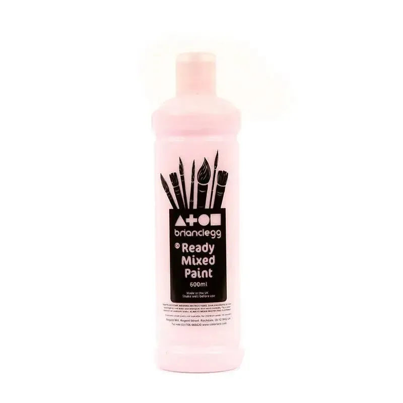 Ready Mixed Paint 600ml Pink-Ready Mixed Paint 600ml Pink