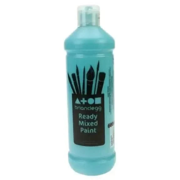 Ready Mixed Paint 600ml Turquoise-Ready Mixed Paint 600ml Turquoise