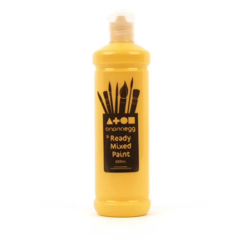 Ready Mixed Paint 600ml Yellow Ochre-Ready Mixed Paint 600ml Yellow Ochre