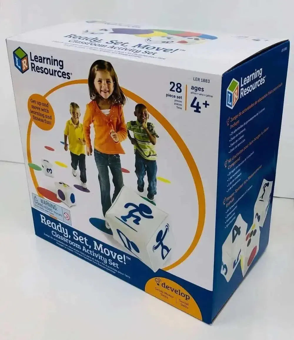 Ready Set Move Classroom Activity Set-Ready Set Move Classroom Activity Set