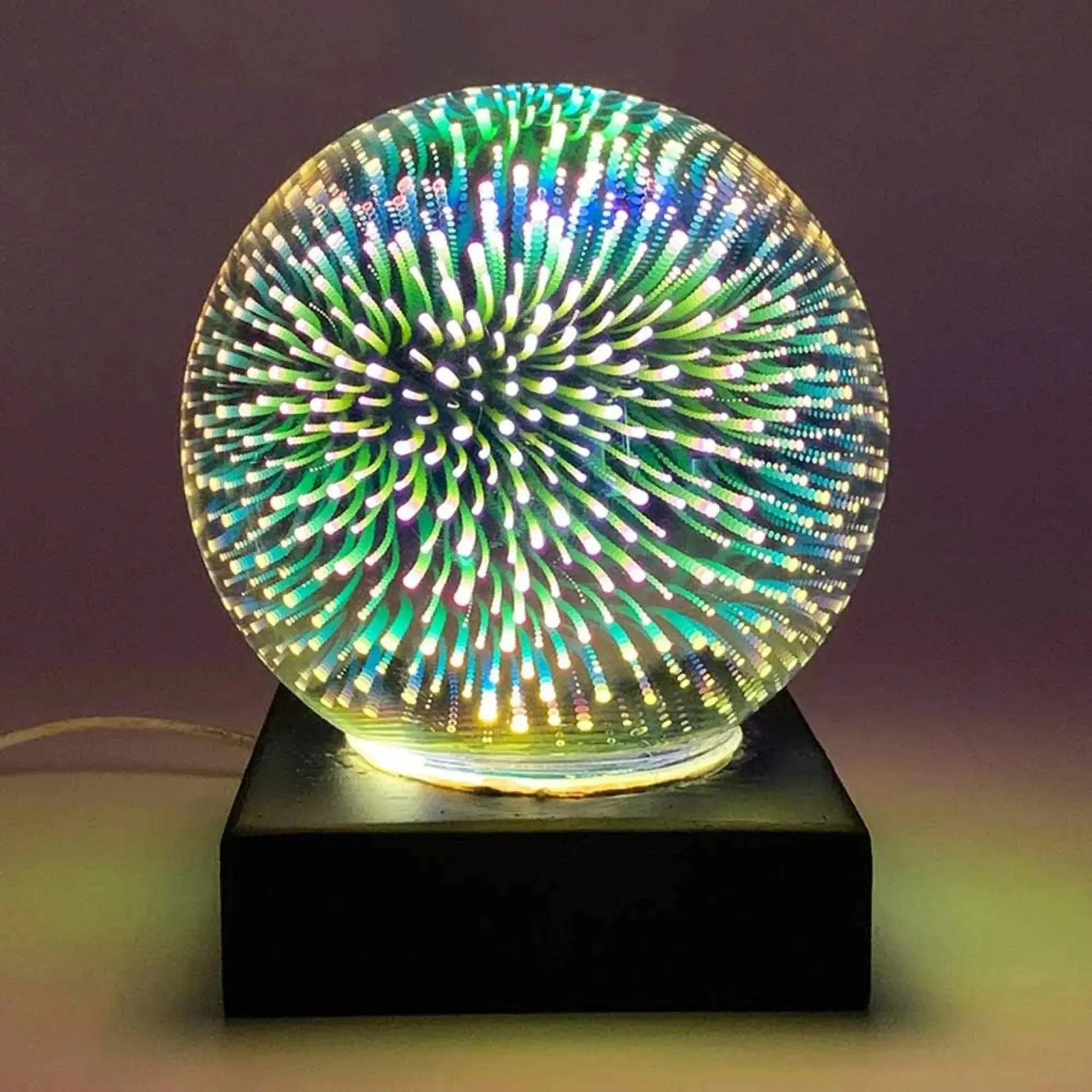 RED5 3D LED Fibre Ball Light-RED5 3D LED Fibre Ball Light