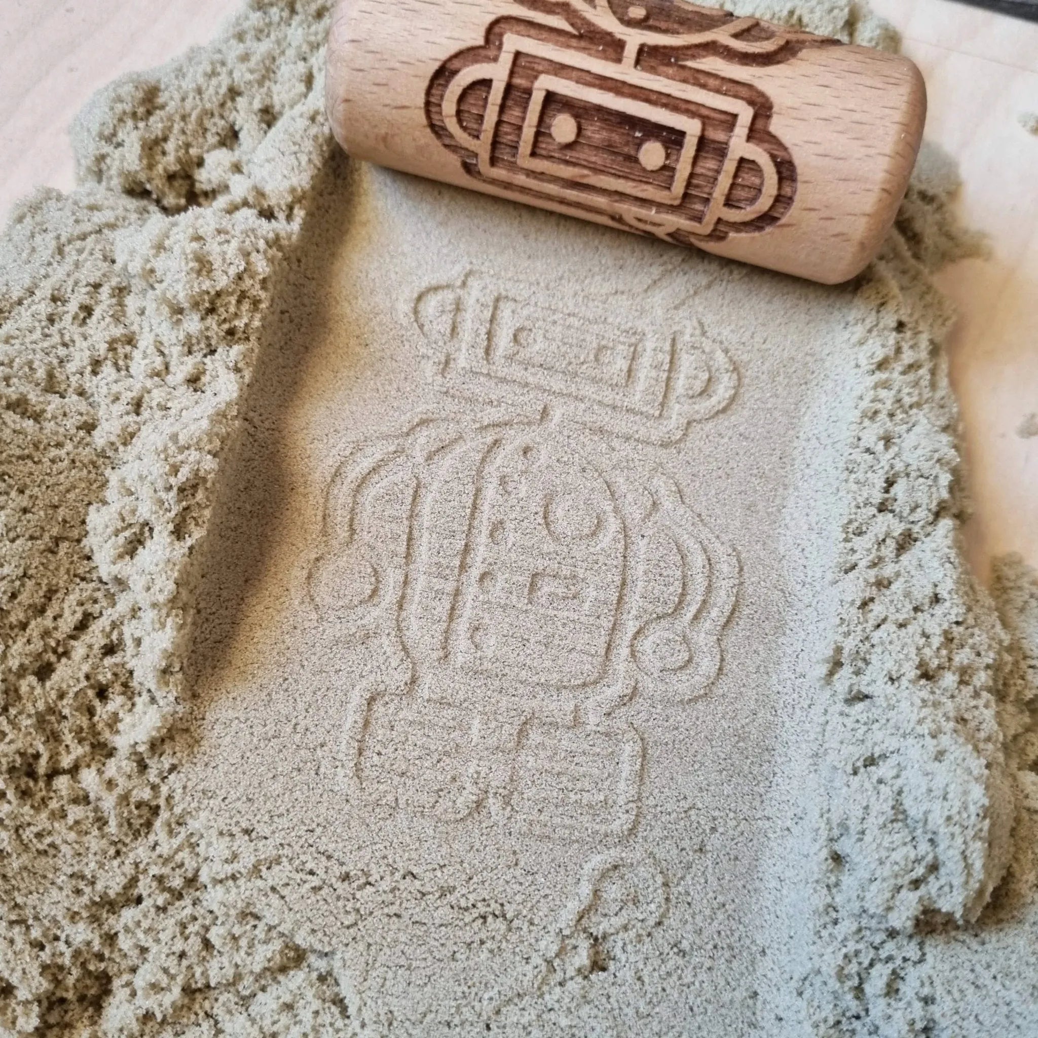 Robot Wooden Roller-Robot Wooden Roller