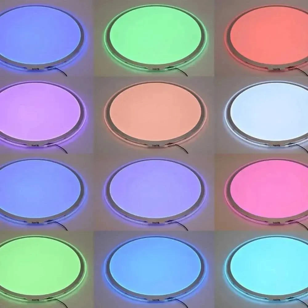 Round Colour Changing Light Panel-Round Colour Changing Light Panel