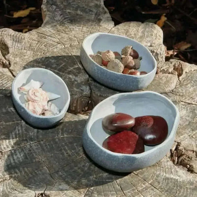 Rustic Bowls Set of 3-Rustic Bowls Set of 3