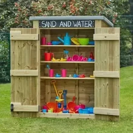Sand And Water Activity Shed-Sand And Water Activity Shed