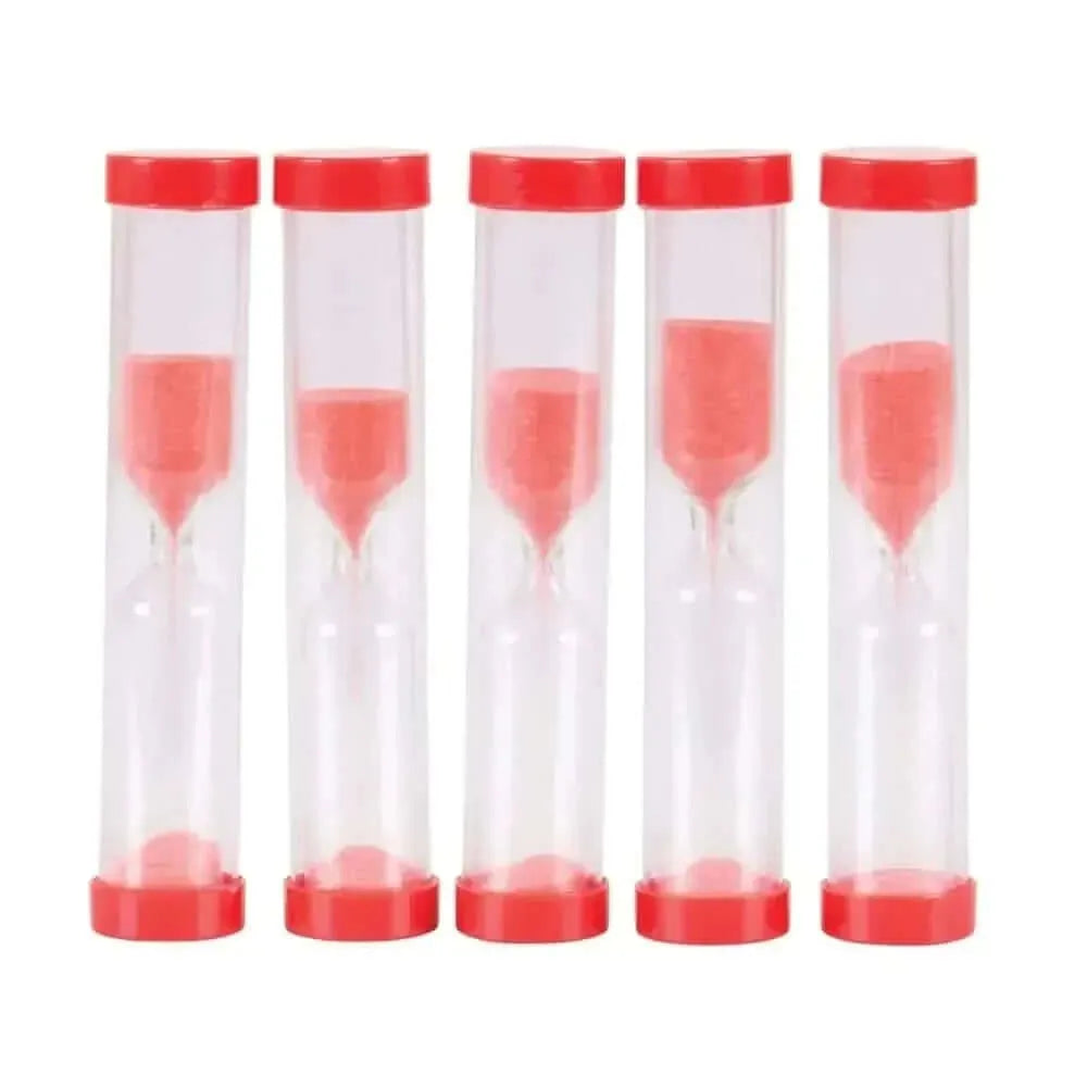 Sand timer mini 30 Seconds Pack of 5-Sand timer mini 30 Seconds Pack of 5