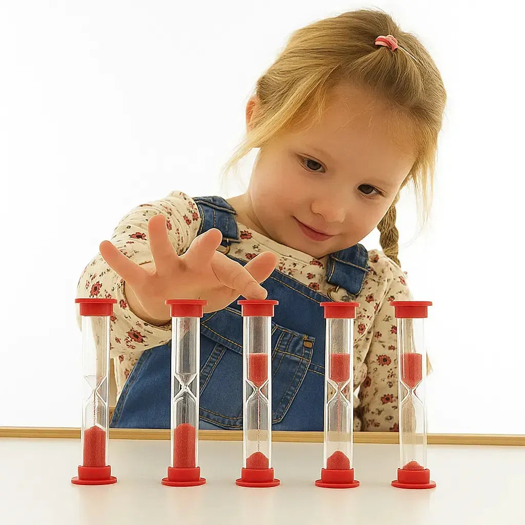 Sand timer mini 30 Seconds Pack of 5-Sand timer mini 30 Seconds Pack of 5