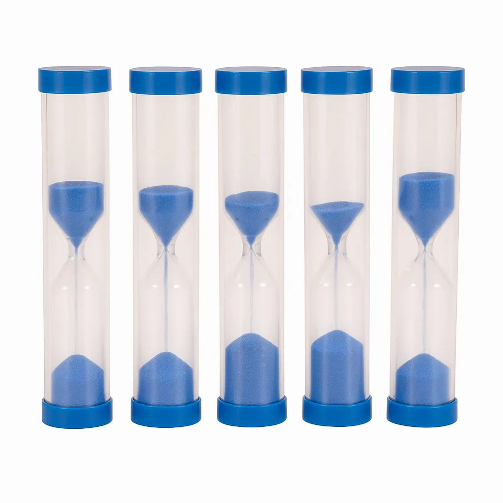 Sand timer mini 5 minutes Pack of 5-Sand timer mini 5 minutes Pack of 5
