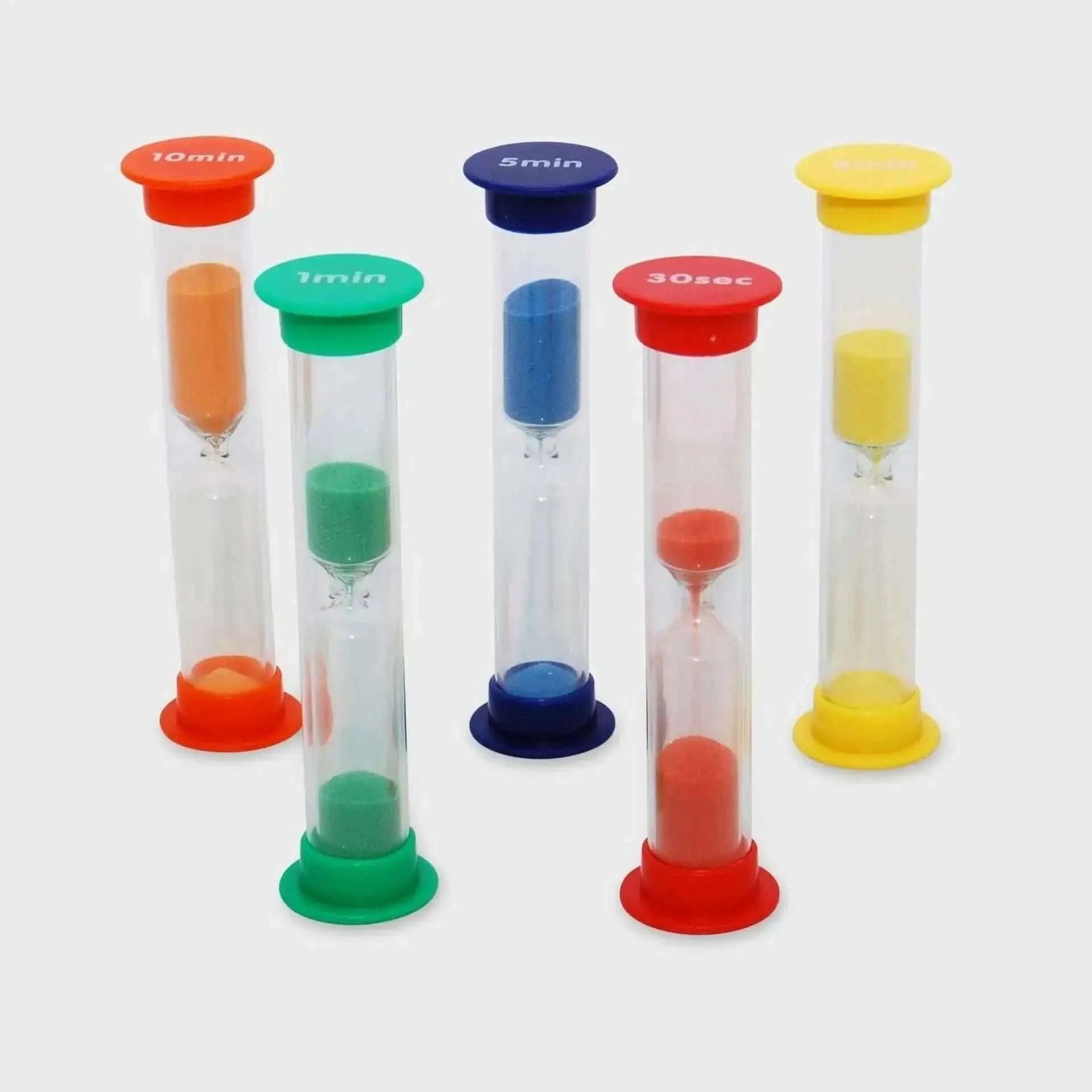 Sand timer Mixed Pack of 5-Sand timer Mixed Pack of 5