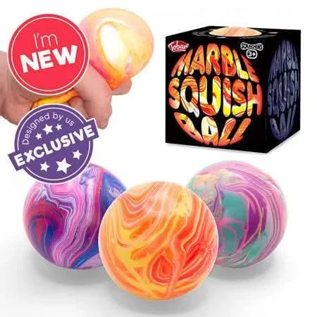Scrunchems Marble Effect Squish Ball-Scrunchems Marble Effect Squish Ball