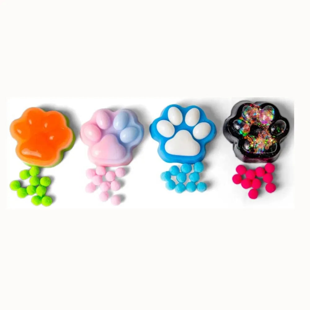 Scrunchems Sticky Squishy Paw Prints-Scrunchems Sticky Squishy Paw Prints